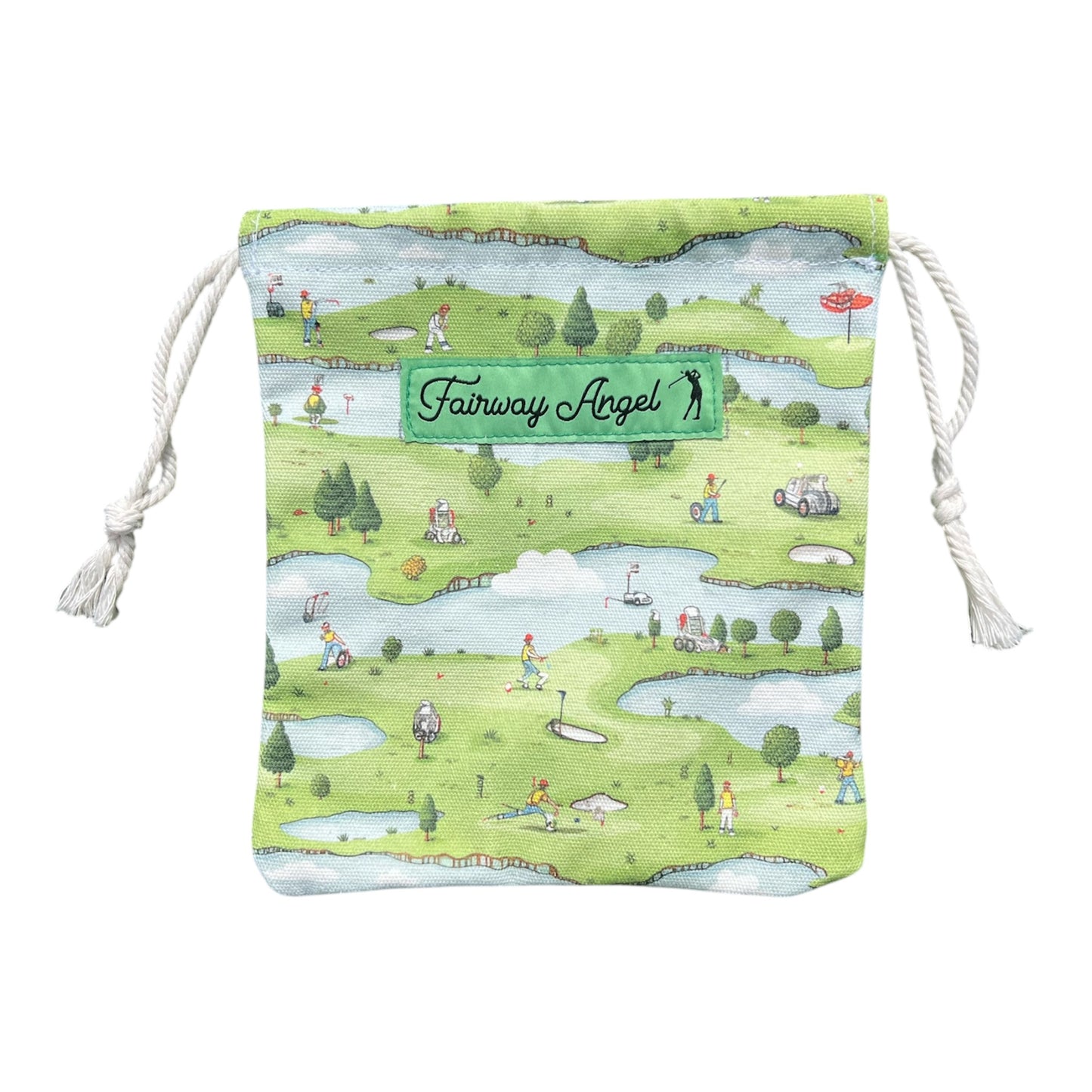 Fairway Angel Golf Draw String Bag