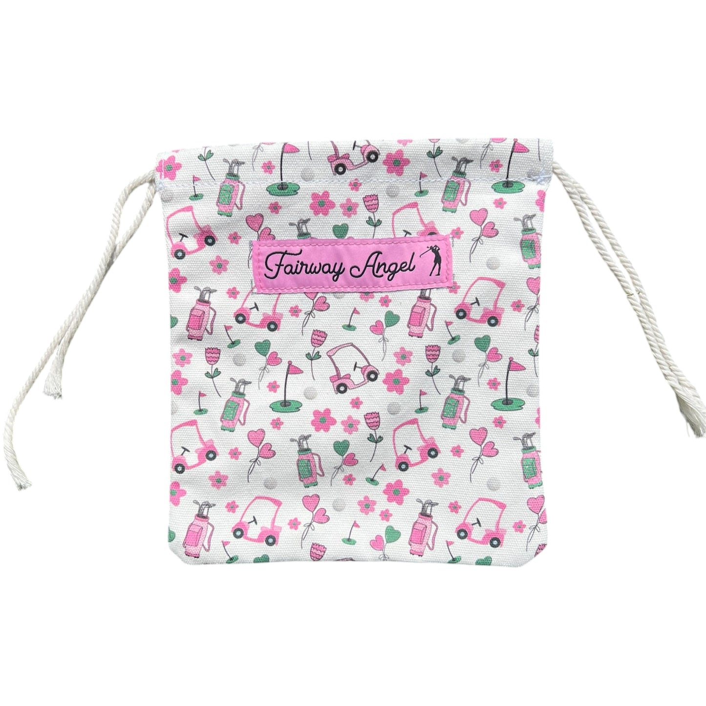 Fairway Angel Golf Draw String Bag