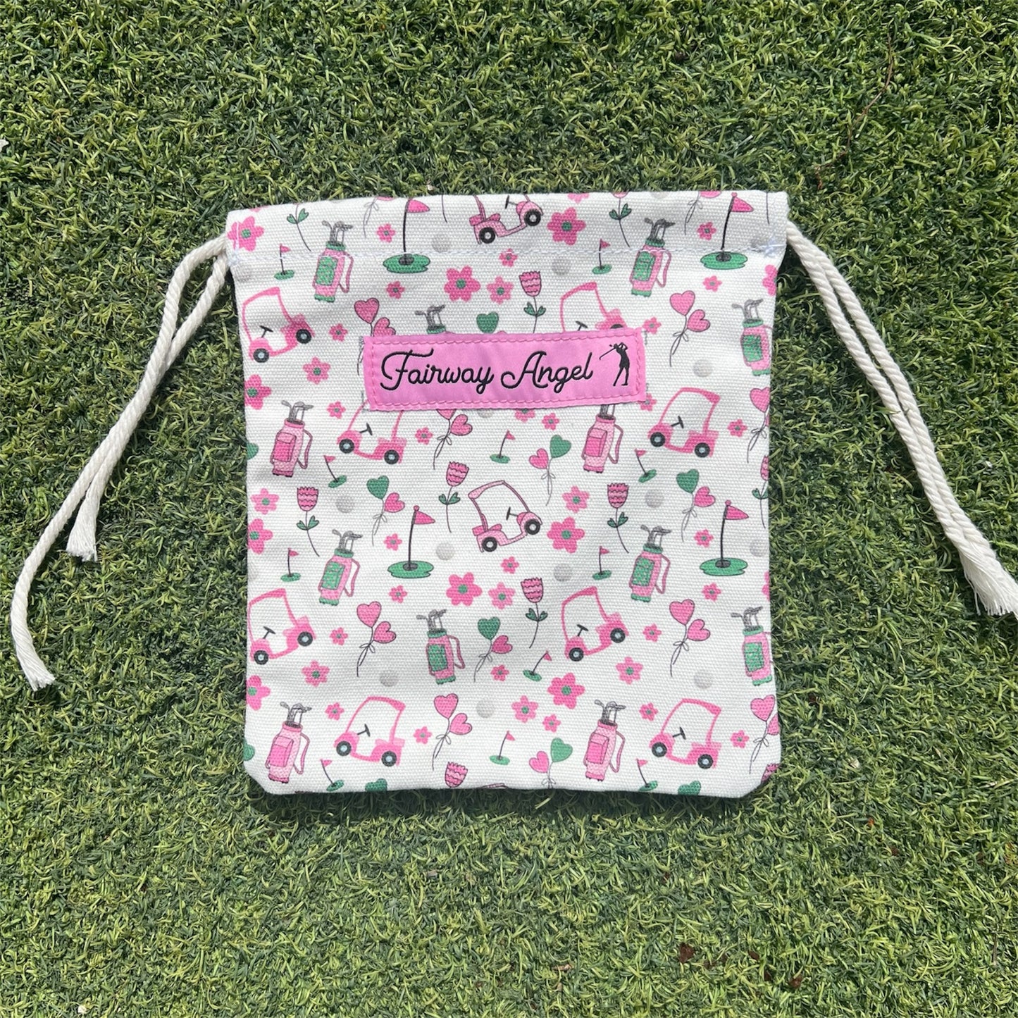 Fairway Angel Golf Draw String Bag