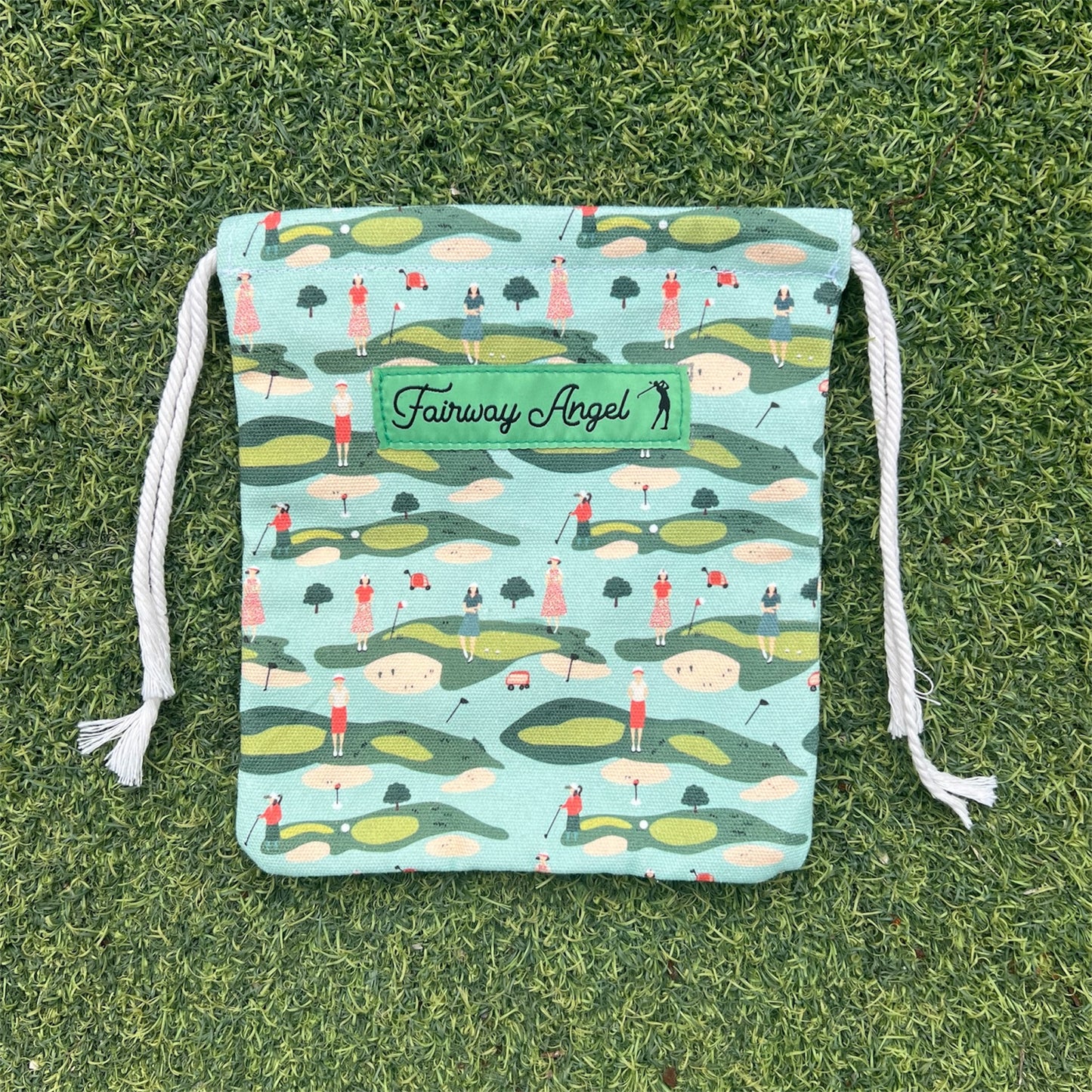 Fairway Angel Golf Draw String Bag